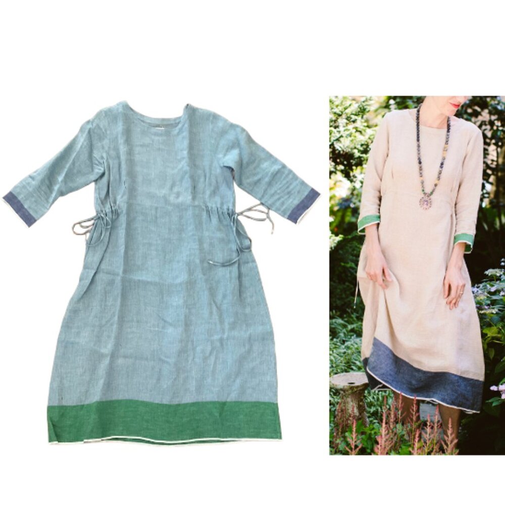 Eka Natural Linen Dress
